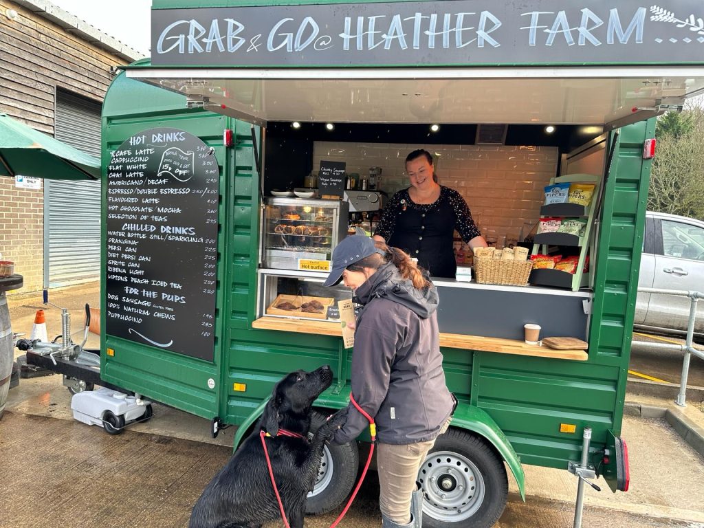 Coco, our Grab & Go coffee trailer