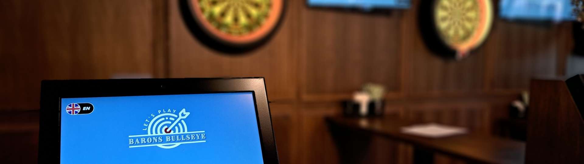 Barons Bullseye: interactive digital darts