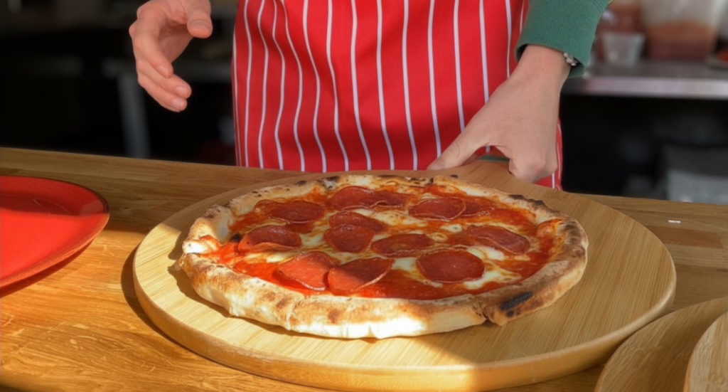 Pizza at The Rose & Crown — the Shack and the Feast