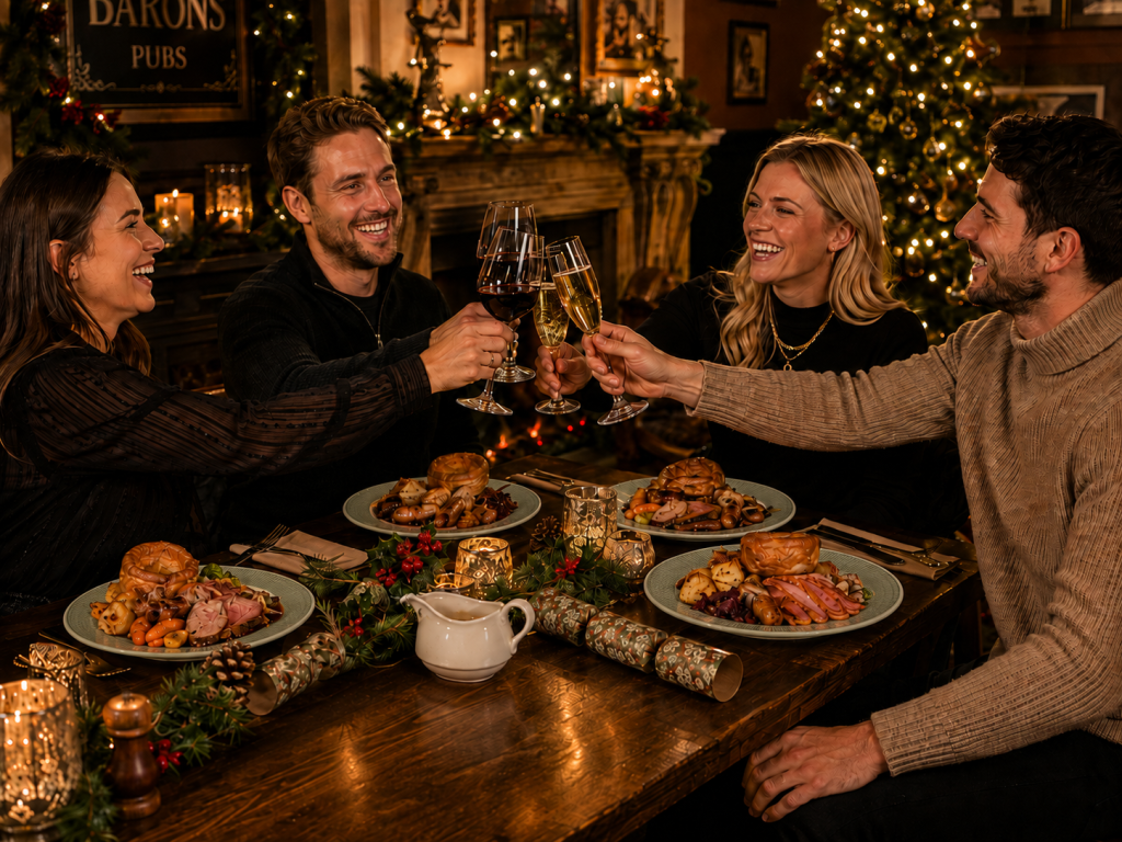 Christmas menus from £27.95