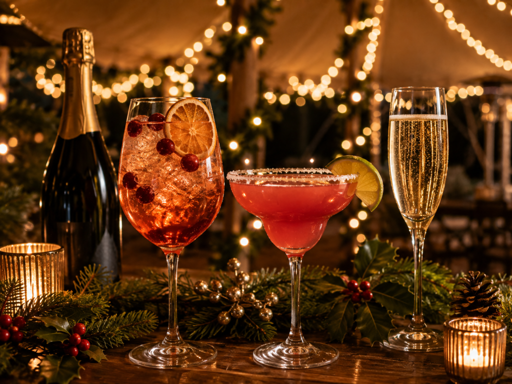 Christmas cocktails and festive fizz