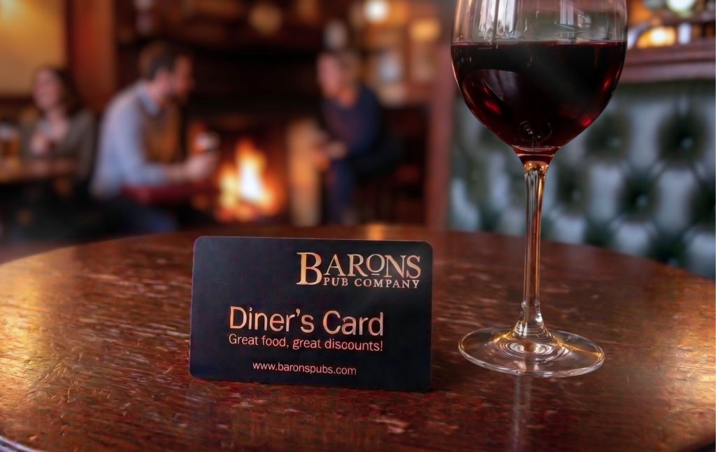 The Barons Diner's Card