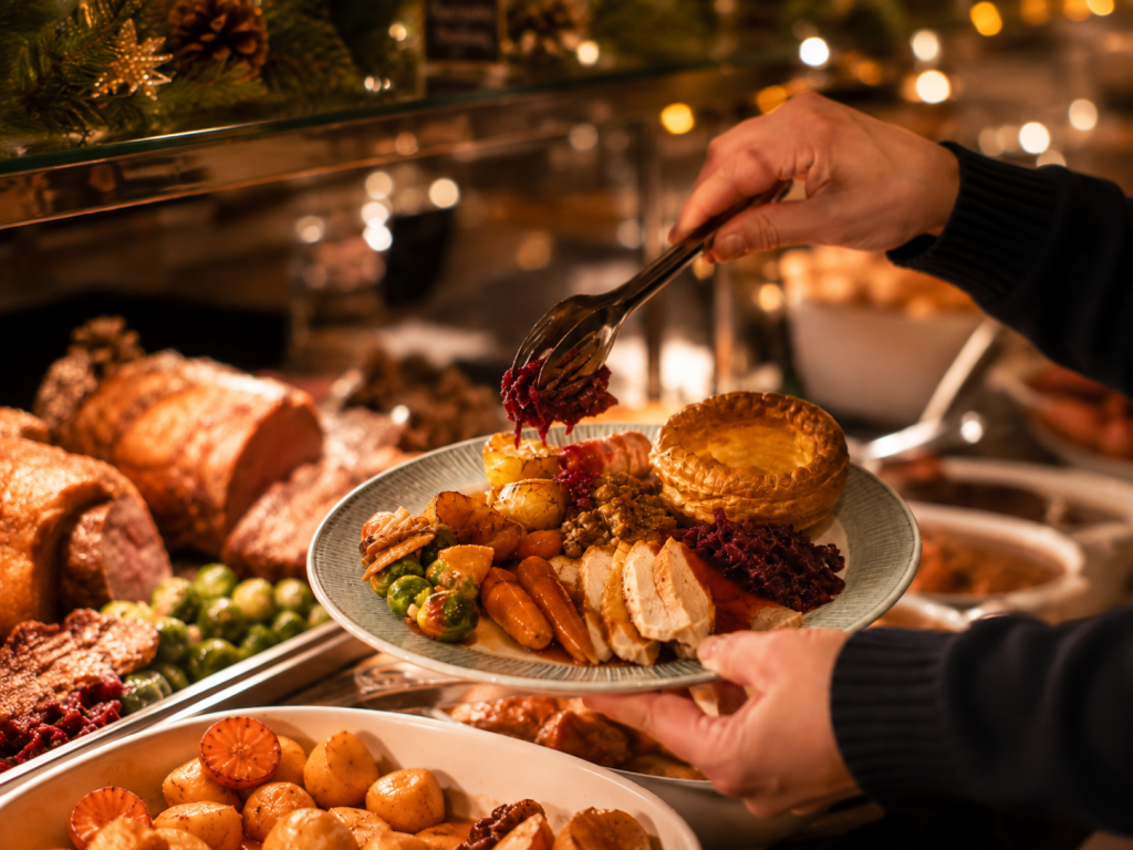 Christmas Day carvery, cooked for you